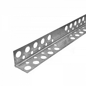 Уголок штукатурный оцинкованный ПланМеталл О 0.27*18.5*3000 мм