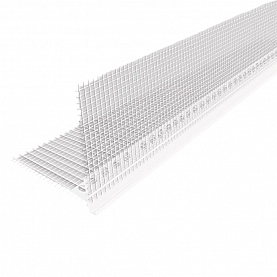 Уголок ПВХ с сеткой Profigips 2.5 м