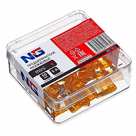 Набор предохранителей New Galaxy mini 967-011 в кейсе 5А флажковые 50 шт