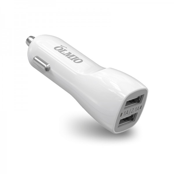 Автомобильное зарядное устройство Olmio 2 USB 2.1 А