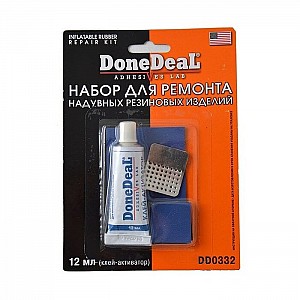 Набор для ремонта надувных резиновых изделий DoneDeal DD0332
