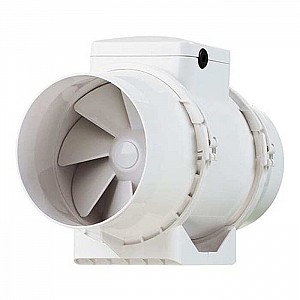 Вентилятор Vents ТТ 125 канальный пластиковый корпус