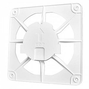 Вентиляционная решетка airRoxy 02-300 для установки декоративных панелей dRim белая