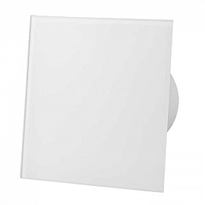 Панель декоративная для вентиляторов airRoxy dRim 01-161 100/125 мм универсальная пластик белый матовый