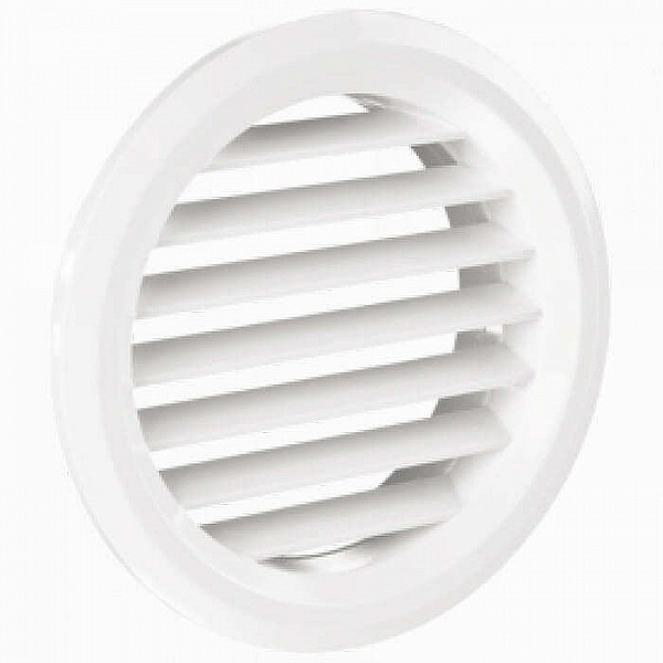 Вентиляционная решетка Vents МВ 50/4бВ АБС пластик круг