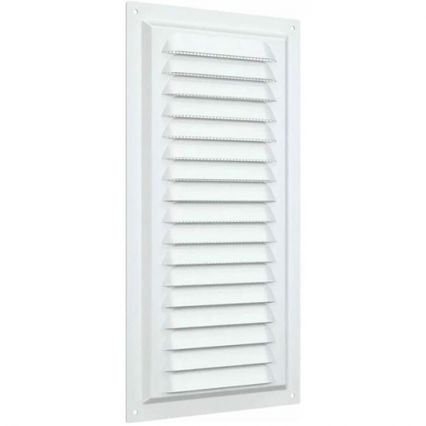 Вентиляционная решетка ЭРА 150*300 мм стальная белая