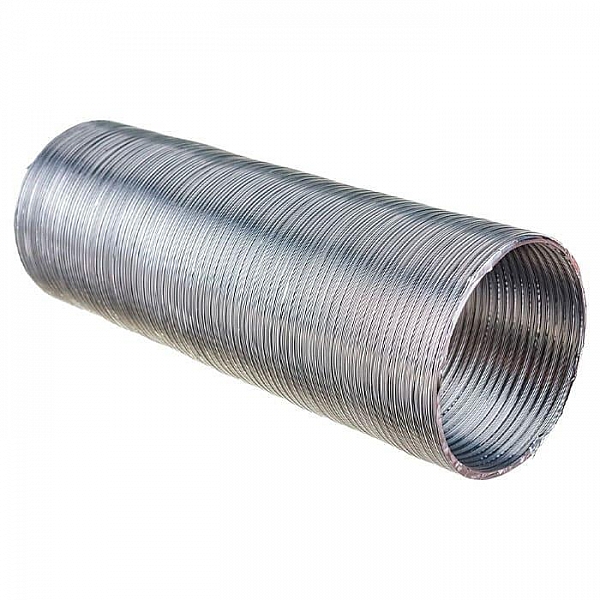 Воздуховод алюминиевый гофрированный ERA 12ВА 120 мм 1.5 м