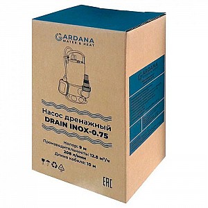 Дренажный насос Gardana Drain Inox-0.75. Изображение - 2