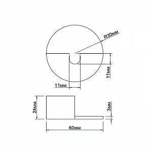 Пробка для ванны Супримпласт ТЭП с латунной цепочкой 50 см + держатель ПП белая. Изображение - 2