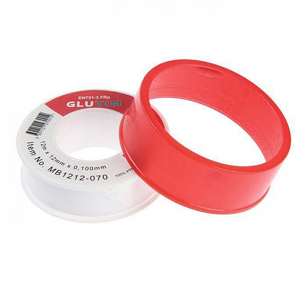Фум-лента для воды TIM MB1212-70 12 м*12 мм*0.1 мм плотность 0.7 г