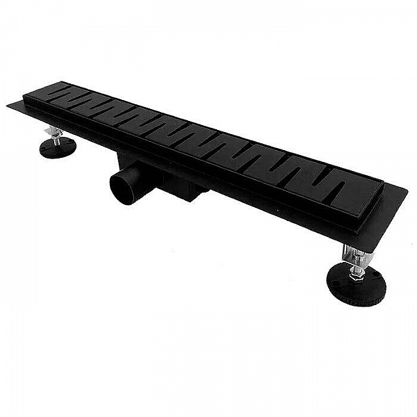 Душевой трап TIM BAD467002BK 70 см черный