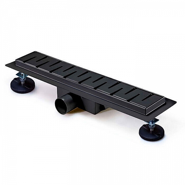 Душевой трап TIM BAD464002BK 40 см черный