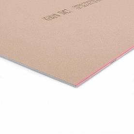 Гипсокартон Knauf ГСП DF ПЛУК огнестойкий 2500*1200*12.5 мм