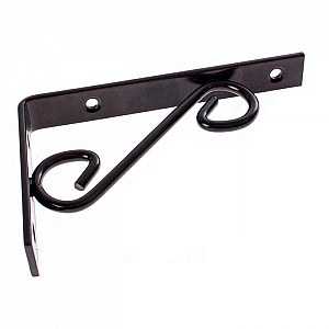 Кронштейн декоративный прямой Domax WOP 150 C 150*100 мм черный