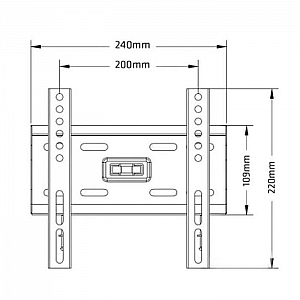 Кронштейн для телевизора Maclean MC-777 черный. Изображение - 2