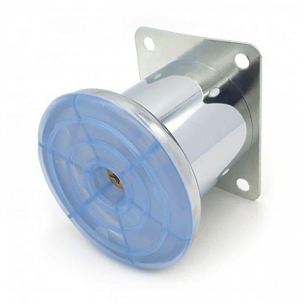 Опора мебельная Soller 15588 В-140 50*60 мм хром