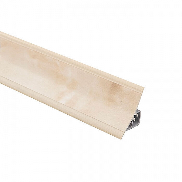 Плинтус для столешницы El-mech-plast LP пластик крем/беж 3 м