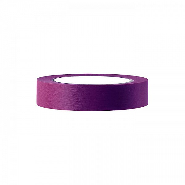 Лента малярная Color Expert 96093002 на рисовой бумаге 30 мм*50 м фиолетовая акриловый клей UV90 9 мкм