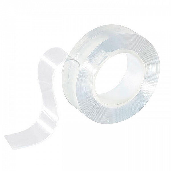 Нано-скотч двусторонний Park 103908 клейкий многоразовый прозрачный 1 м