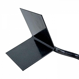 Кельма угловая Сибртех 86311 стальная для внешних углов буковая ручка 80*60*60 мм. Изображение - 3