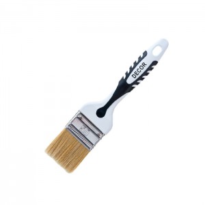 Кисть Decor Black White 880-050 универсальная 50*15 мм светлый смешанный ворс 2К ручка