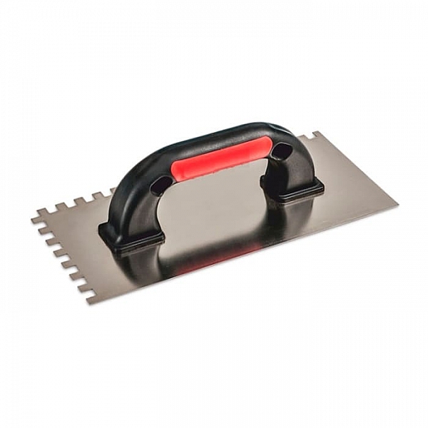 Гладилка Bauwelt металлическая 270 мм зуб 4*4 мм