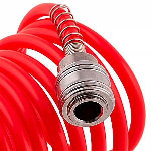 Шланг спиральный Matrix 57004 воздушный 10 м с быстросъемными соединениями. Изображение - 1