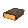 Губка абразивная Sia Standart Medium P60 7991 siasponge block 0070.1254.03 CA 4-сторонняя мягкая оранжевая