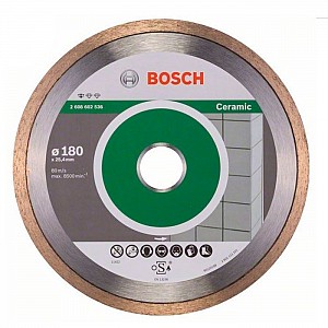 Круг алмазный Bosch 180*25,40 Standard for Ceramic  2.608.602.536