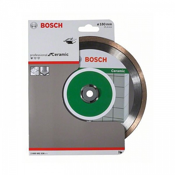 Круг алмазный Bosch Standard for Ceramic 2.608.602.536 180*25.40 мм