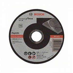 Круг отрезной Bosch Standart for Inox 125*1.6*22.23 мм