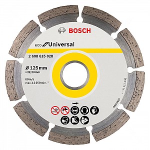 Круг алмазный Bosch Eco Universal 2.608.615.028 125*22.23*2 мм