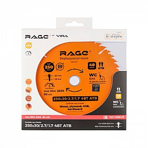Диск пильный Vira Rage Universal 594237 250 мм. Изображение - 1