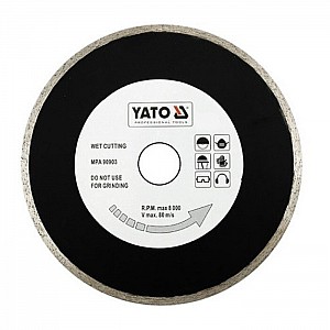 Круг алмазный Yato YT-6016 180*25.4 мм сплошной