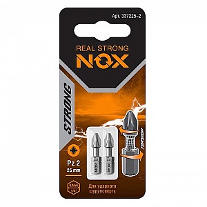 Бита Nox Strong torsion C 6.3 ph2-25 2 шт