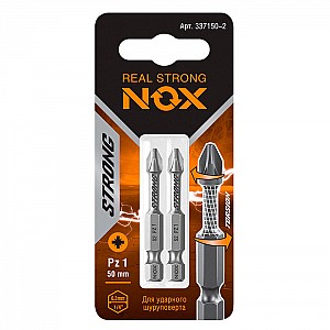 Бита Nox Strong torsion 337150-2 E 6.3 pz1-50 2 шт