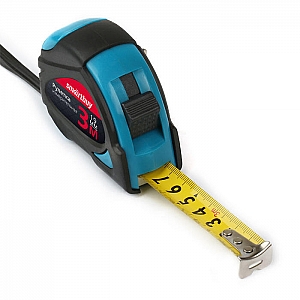 Рулетка измерительная SmartBuy SBT-MTP-319P2 прорезиненный корпус 2 фиксатора  усиленный зацеп 3 м. Изображение - 1
