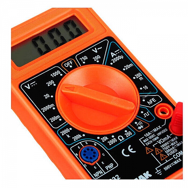 Мультиметр цифровой Ермак DT-832 660-004