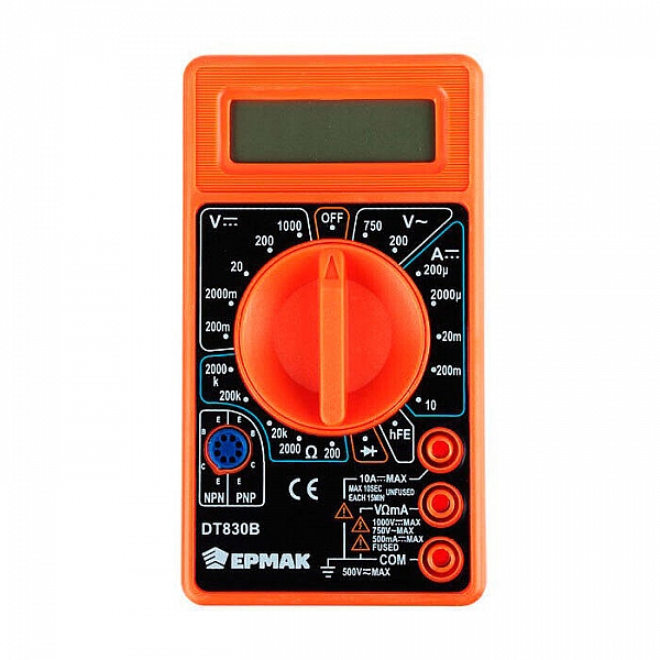 Мультиметр цифровой Ермак DT-830В 660-003