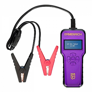 Тестер аккумуляторный Ermenrich Zing AL40 фиолетовый