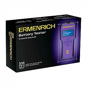 Тестер аккумуляторный Ermenrich Zing AL40 фиолетовый. Изображение - 3