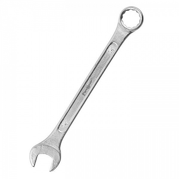 Ключ гаечный комбинированный RemoColor 43-3-814 хромированный 14 мм