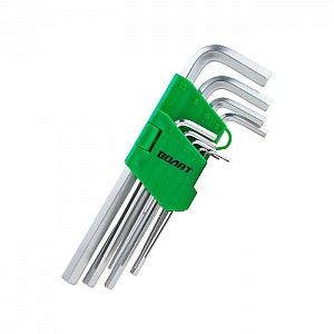 Набор ключей шестигранных Волат 11010-09 1.5-10 мм длинные 9 шт