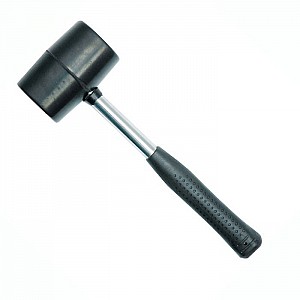 Молоток резиновый Vorel 33907 66 мм с металлической ручкой 0.9 кг
