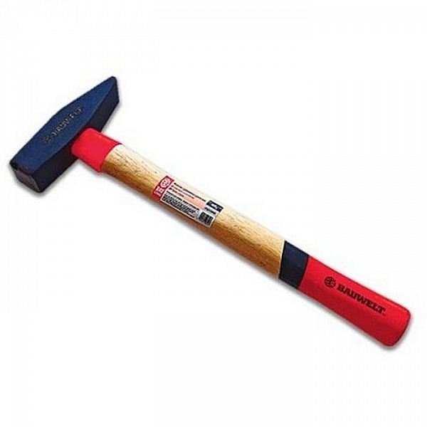 Молоток Bauwelt 01820-030500 с деревянной рукояткой 0.5 кг