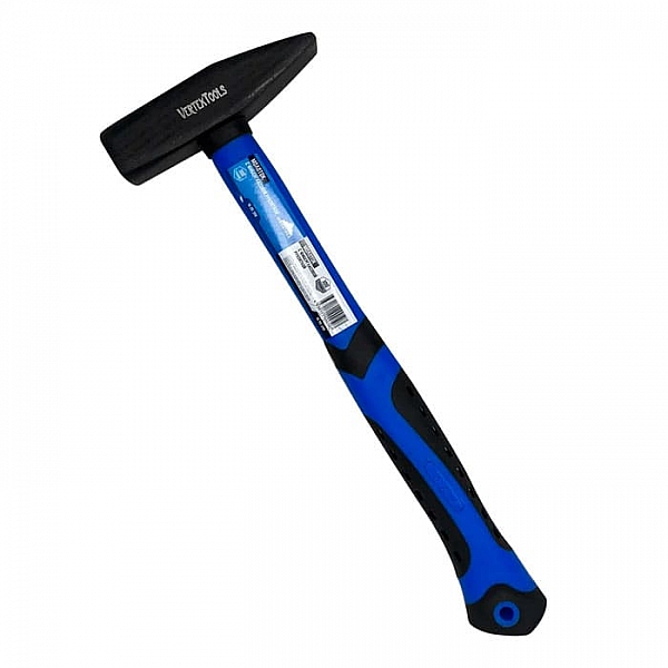 Молоток слесарный VertexTools 10-20-300 фибергласовая обрезиненная рукоятка 0.3 кг