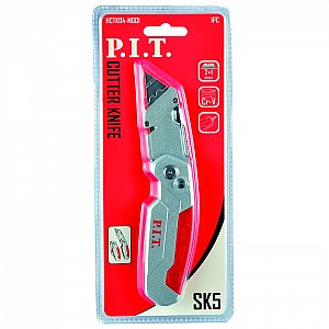 Нож складной P.I.T. HCTK04-M001 монтажный Т-образное лезвие 61 мм. Изображение - 1