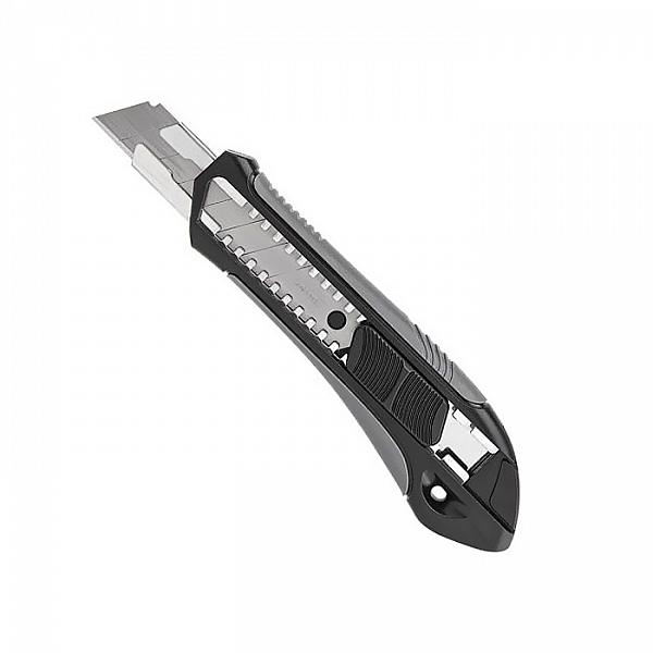 Нож Startul Black Line ST0925 пистолетный с выдвижным лезвием 18 мм