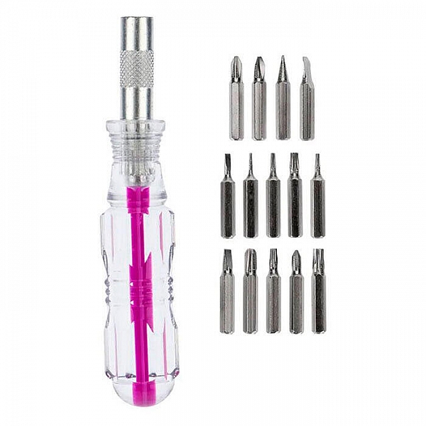 Набор отверток Rexant 12-4704 для точечных работ 16 предметов