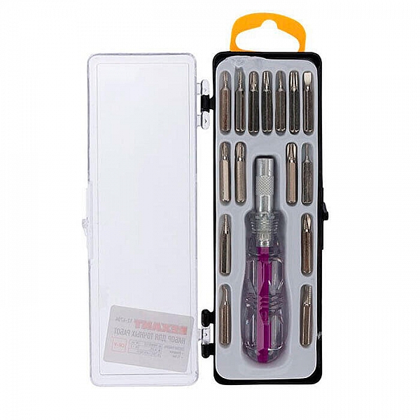 Набор отверток Rexant 12-4704 для точечных работ 16 предметов